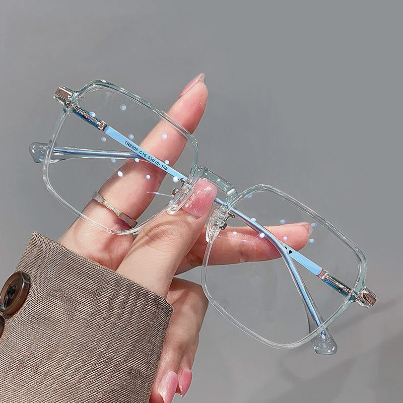 Multipurpose Clear Lens Fashion Glasses for Women, Ideal for Screen Viewing, Gaming, Watching TV and Using Cell Phones, Comes with Premium Exquisite Protective Glasses Pouch