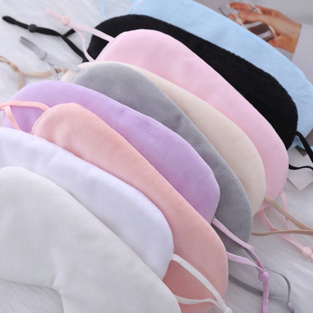 Luxuriously Soft Blackout Sleep Mask For Deep Sleep And Relaxation – Comfortable Eye Mask For Travel, Home, And Napping – Blocks Out All Light To Improve Sleep Quality – Perfect For Shift Workers, Travelers, And Anyone Seeking Uninterrupted Rest With Adju