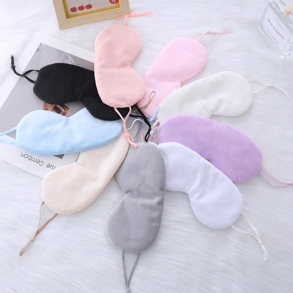 Luxuriously Soft Blackout Sleep Mask For Deep Sleep And Relaxation – Comfortable Eye Mask For Travel, Home, And Napping – Blocks Out All Light To Improve Sleep Quality – Perfect For Shift Workers, Travelers, And Anyone Seeking Uninterrupted Rest With Adju
