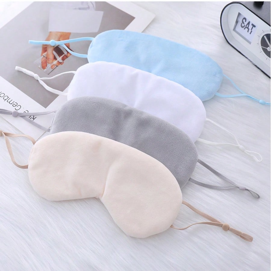 Luxuriously Soft Blackout Sleep Mask For Deep Sleep And Relaxation – Comfortable Eye Mask For Travel, Home, And Napping – Blocks Out All Light To Improve Sleep Quality – Perfect For Shift Workers, Travelers, And Anyone Seeking Uninterrupted Rest With Adju