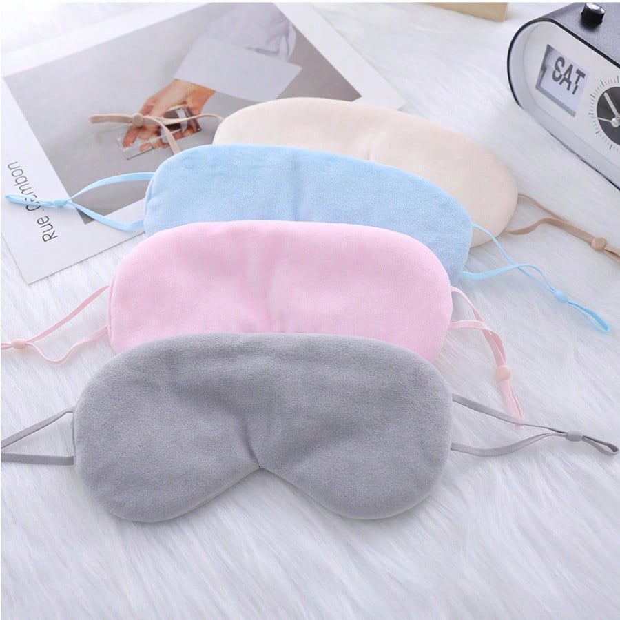 Luxuriously Soft Blackout Sleep Mask For Deep Sleep And Relaxation – Comfortable Eye Mask For Travel, Home, And Napping – Blocks Out All Light To Improve Sleep Quality – Perfect For Shift Workers, Travelers, And Anyone Seeking Uninterrupted Rest With Adju