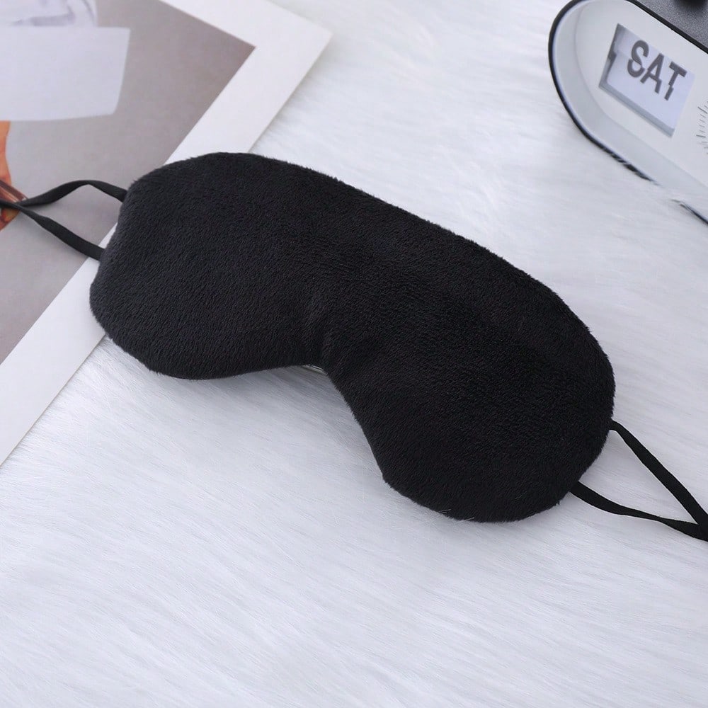 Luxuriously Soft Blackout Sleep Mask For Deep Sleep And Relaxation – Comfortable Eye Mask For Travel, Home, And Napping – Blocks Out All Light To Improve Sleep Quality – Perfect For Shift Workers, Travelers, And Anyone Seeking Uninterrupted Rest With Adju