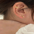 Dainty Gold Star Stud Earrings For Women – Sparkling & Elegant With Pave Cubic Zirconia For Everyday Glamour – Hypoallergenic & Exceptionally Comfortable For Sensitive Ears – Perfect For Teens, Girls, Birthday Celebrations, Graduation Gifts, Adding Shine