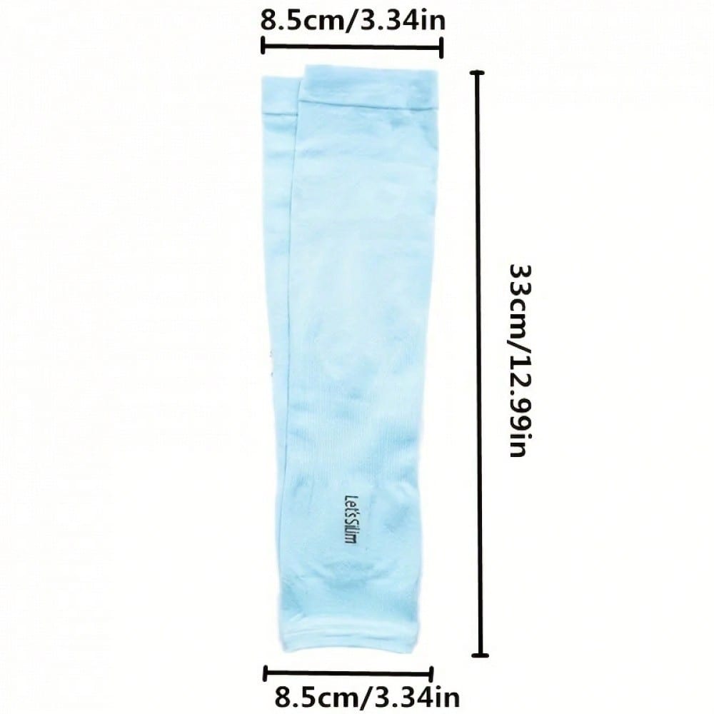 Cooling Seamless Arm Sleeves For Ultimate Comfort – Ice Silk Breathable Sun Protection For Outdoor Sports, Driving, Cycling, Golfing, Fishing & Daily Wear – Quick-Drying & Lightweight Hand Socks For Men & Women's Summer Activities – Ideal For Hiking, Runn