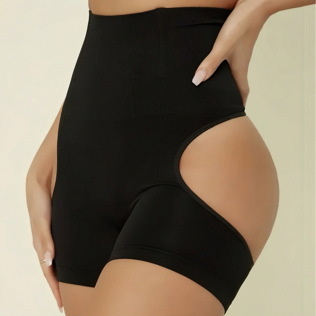 1 Piece Of European And American Full Buttocks Lifting Pants, With A Fashionable And Sexy Design That Includes A Lifted Buttocks, Beautiful Buttocks, And A Cinched Abdomen. The Bottom Shaping Pants Are Designed For Women