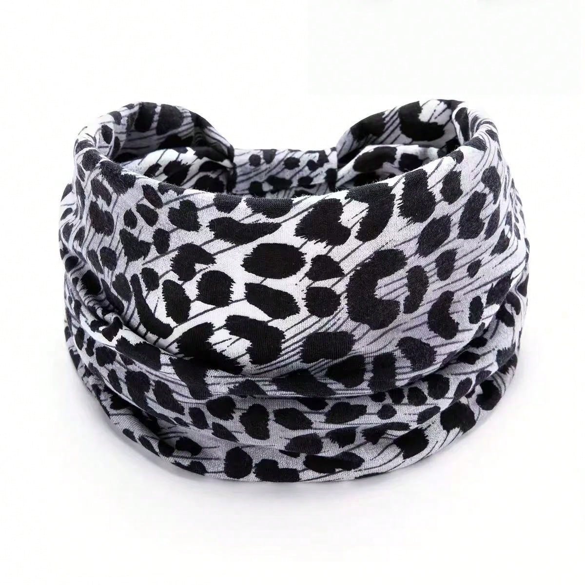 Women's Wide Headband, Bohemian Knotted Sc Large African-Style Hair,
