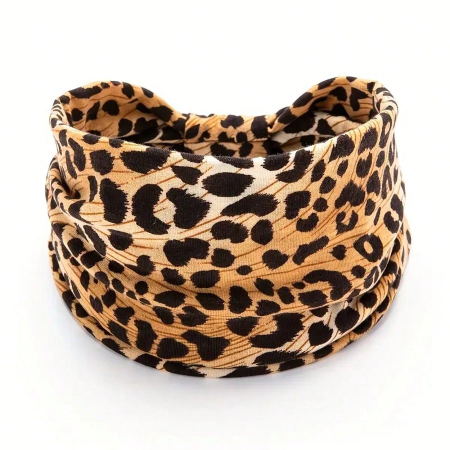 Women's Wide Headband, Bohemian Knotted Sc Large African-Style Hair,