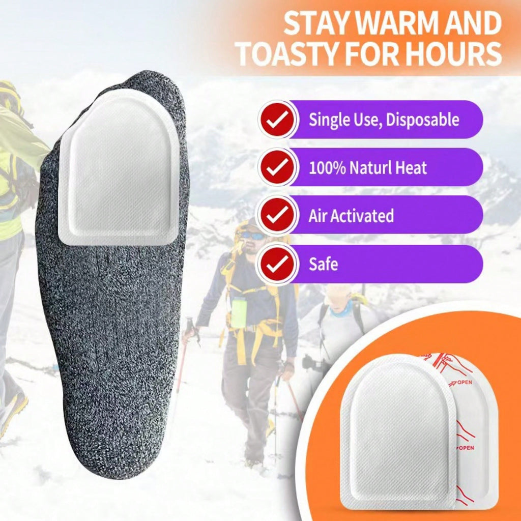 5pcs Winter Warm Pads Set: Hand & Foot Warm Pads, Outdoor Warm Pads. Suitable For Autumn-Winter Camping, Hiking, Skiing, Sports & Work. Easy To Carry & Use, Ideal Winter Gift. Christmas Gifts,Hand Warmers,Gifts For Men,Stocking Stuffers,Hand Warmers Recha