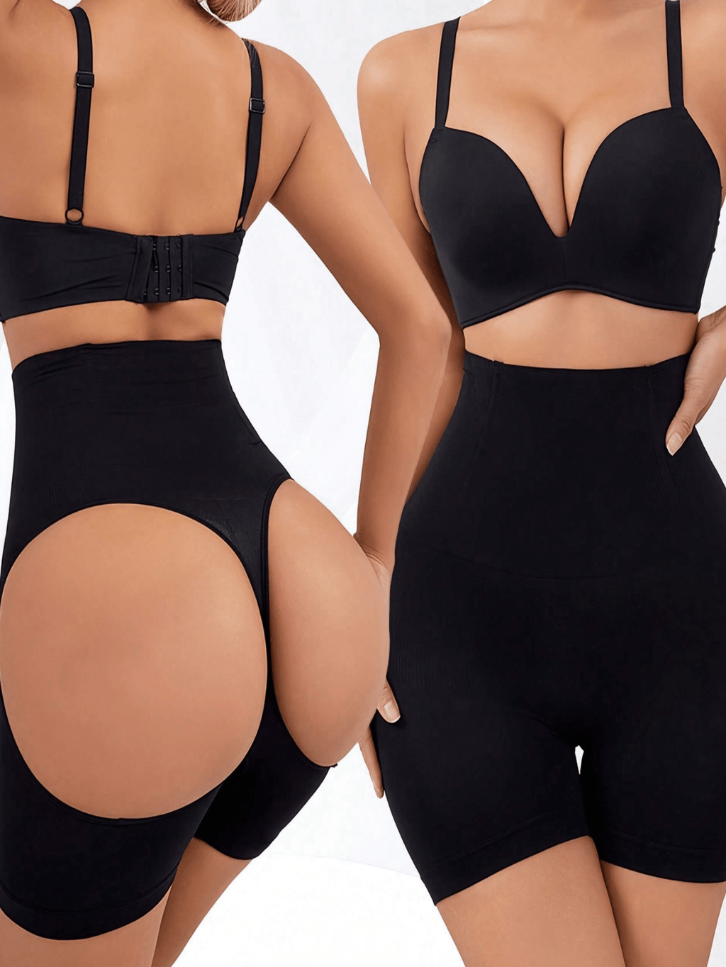 1 Piece Of European And American Full Buttocks Lifting Pants, With A Fashionable And Sexy Design That Includes A Lifted Buttocks, Beautiful Buttocks, And A Cinched Abdomen. The Bottom Shaping Pants Are Designed For Women