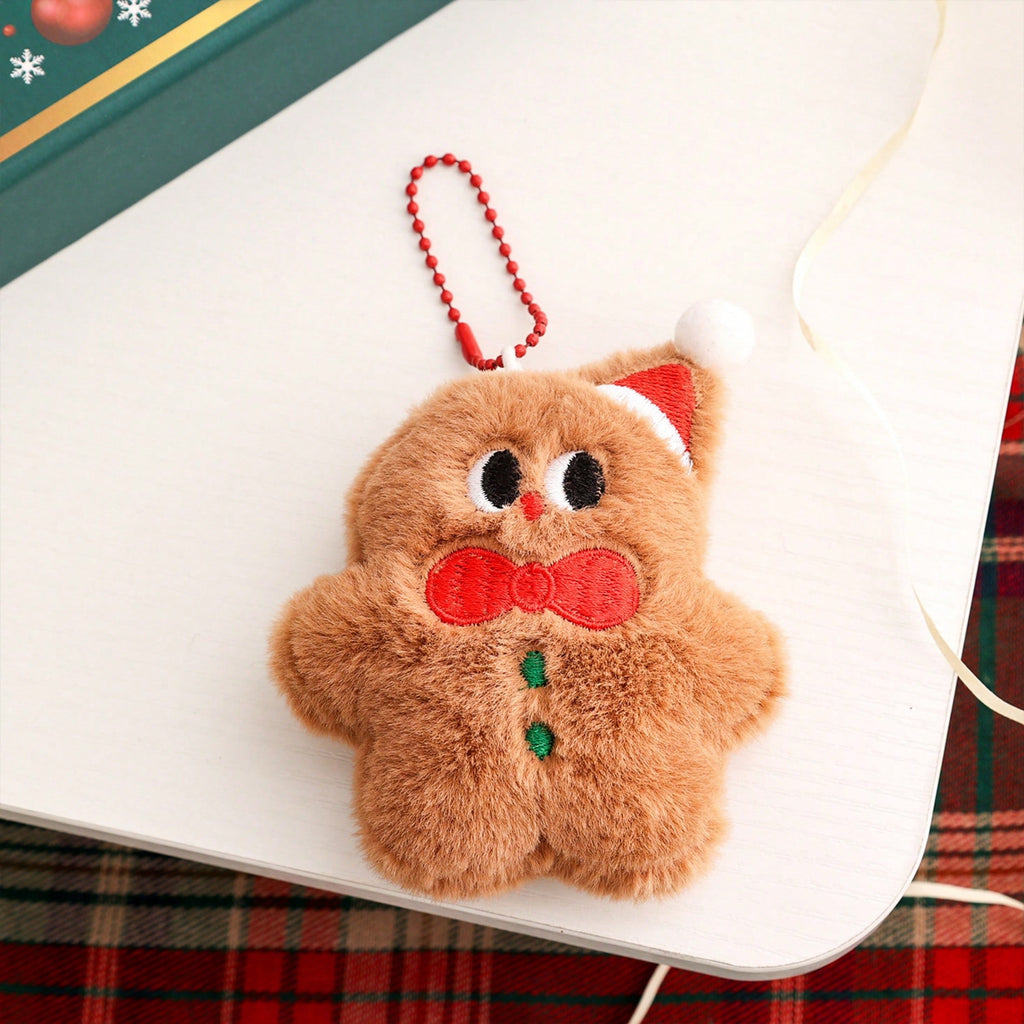 Christmas-Style Plush Mini Decorations, Key Rings, Backpack Pendants, Decor Parts - Festive Gifts