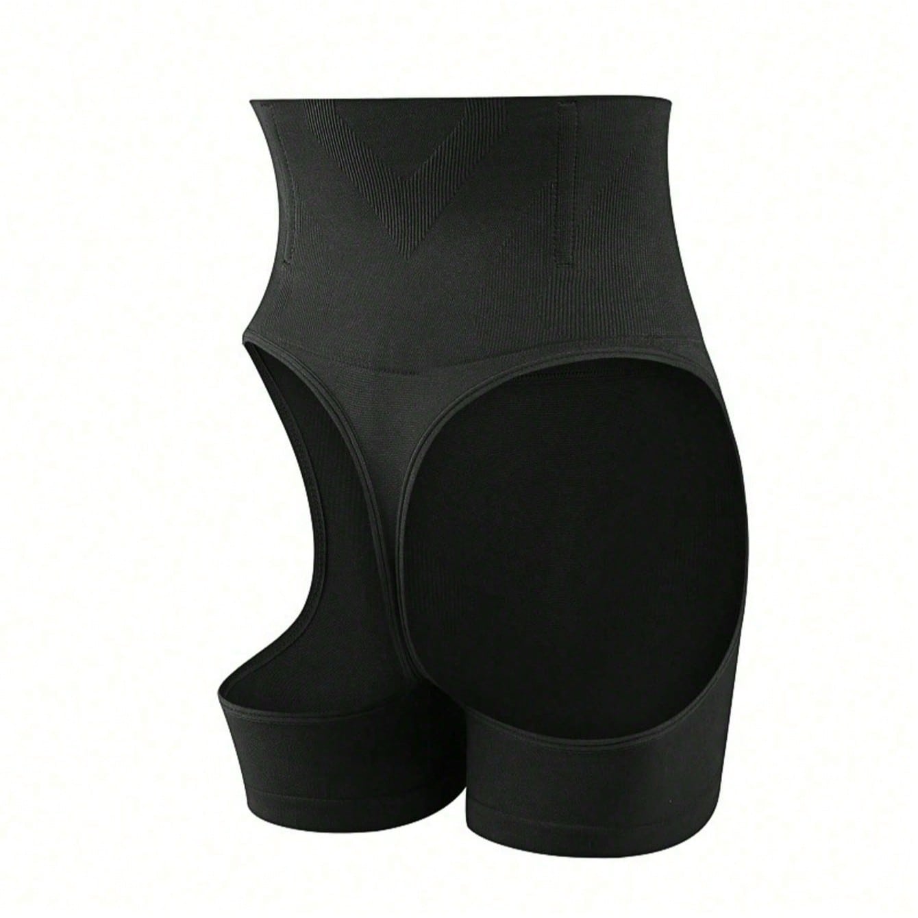 1 Piece Of European And American Full Buttocks Lifting Pants, With A Fashionable And Sexy Design That Includes A Lifted Buttocks, Beautiful Buttocks, And A Cinched Abdomen. The Bottom Shaping Pants Are Designed For Women