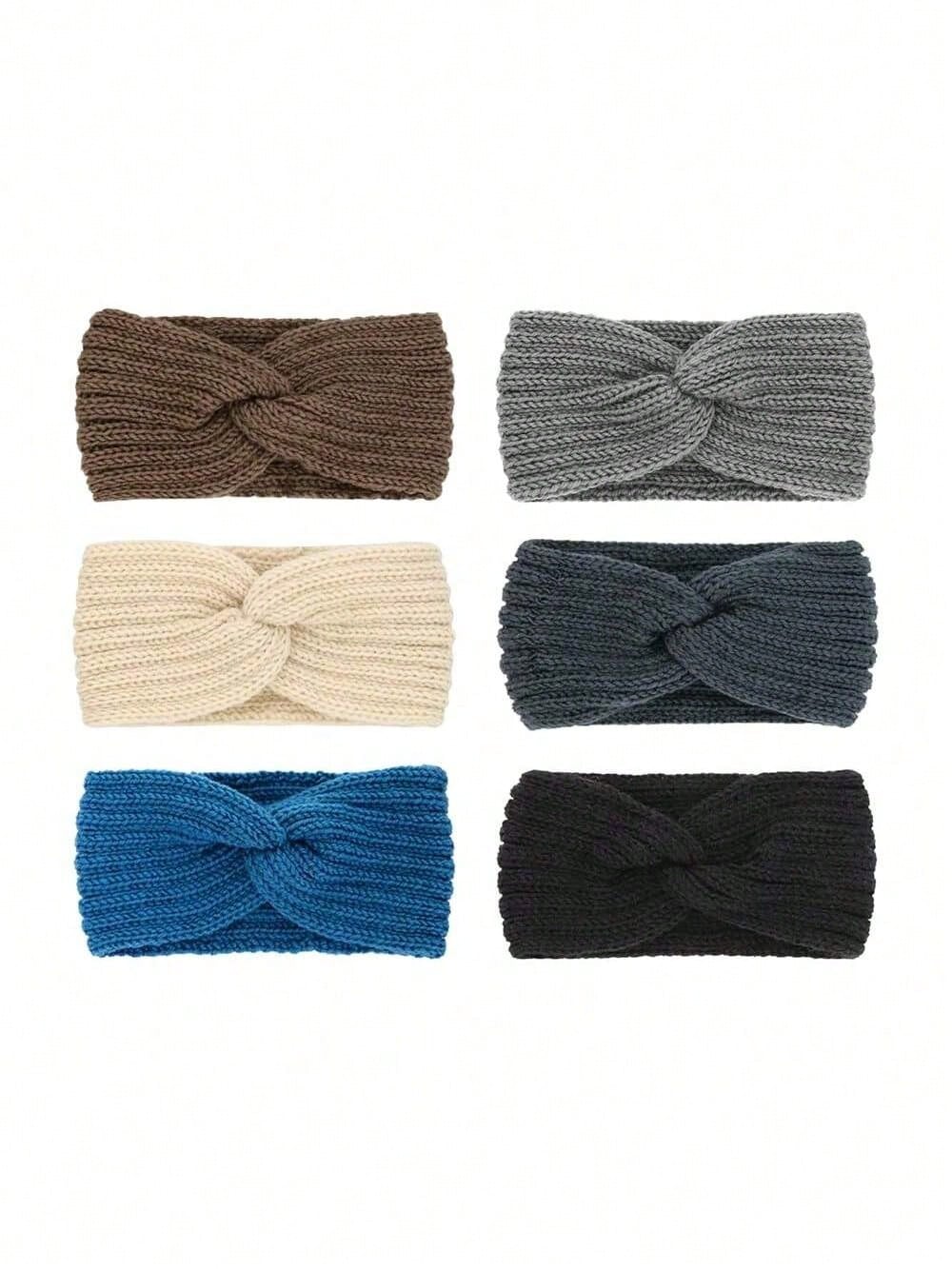 Knitted Warm And Soft Headband (Wool) For Women, Sports Wool Cross Headband, Sweet & Versatile Wide-Brimmed Headdress For Women