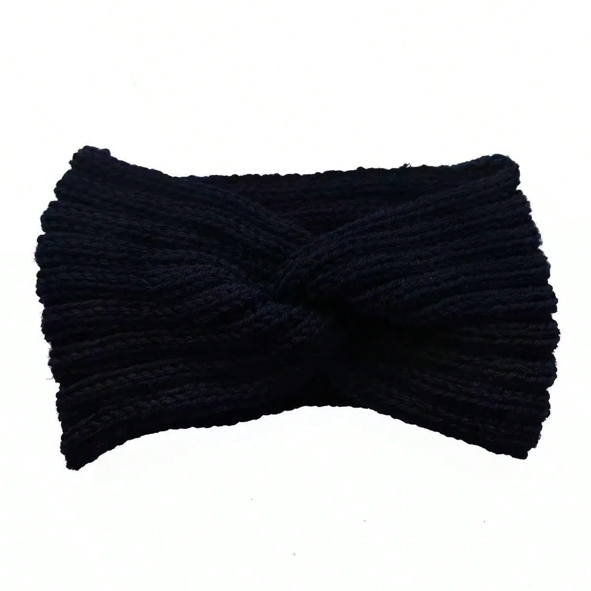 Knitted Warm And Soft Headband (Wool) For Women, Sports Wool Cross Headband, Sweet & Versatile Wide-Brimmed Headdress For Women