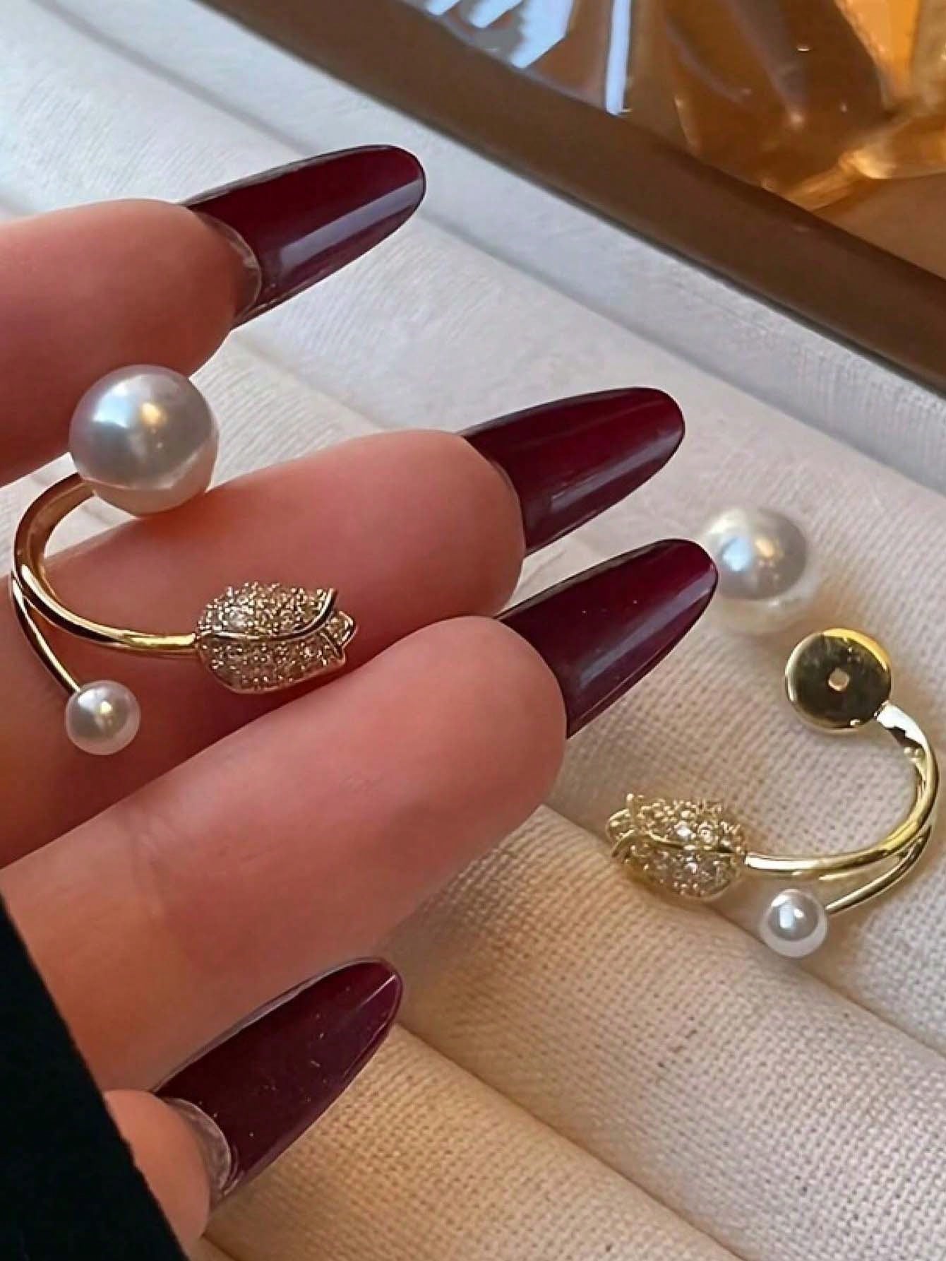 1 Pair Chic Tulip Design Earrings, Sweet Style Suitable For Teenagers, Daily Wear Or A Gift For Friends