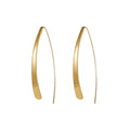 1 Pair Gold Light Luxury Bohemian Ear Hooks – Chic Geometric Design, Elegant Luxe Jewelry Perfect for Graduation Parties & Satin/Gauze Gown Pairings, Must-Have Graduation Accessory for Women