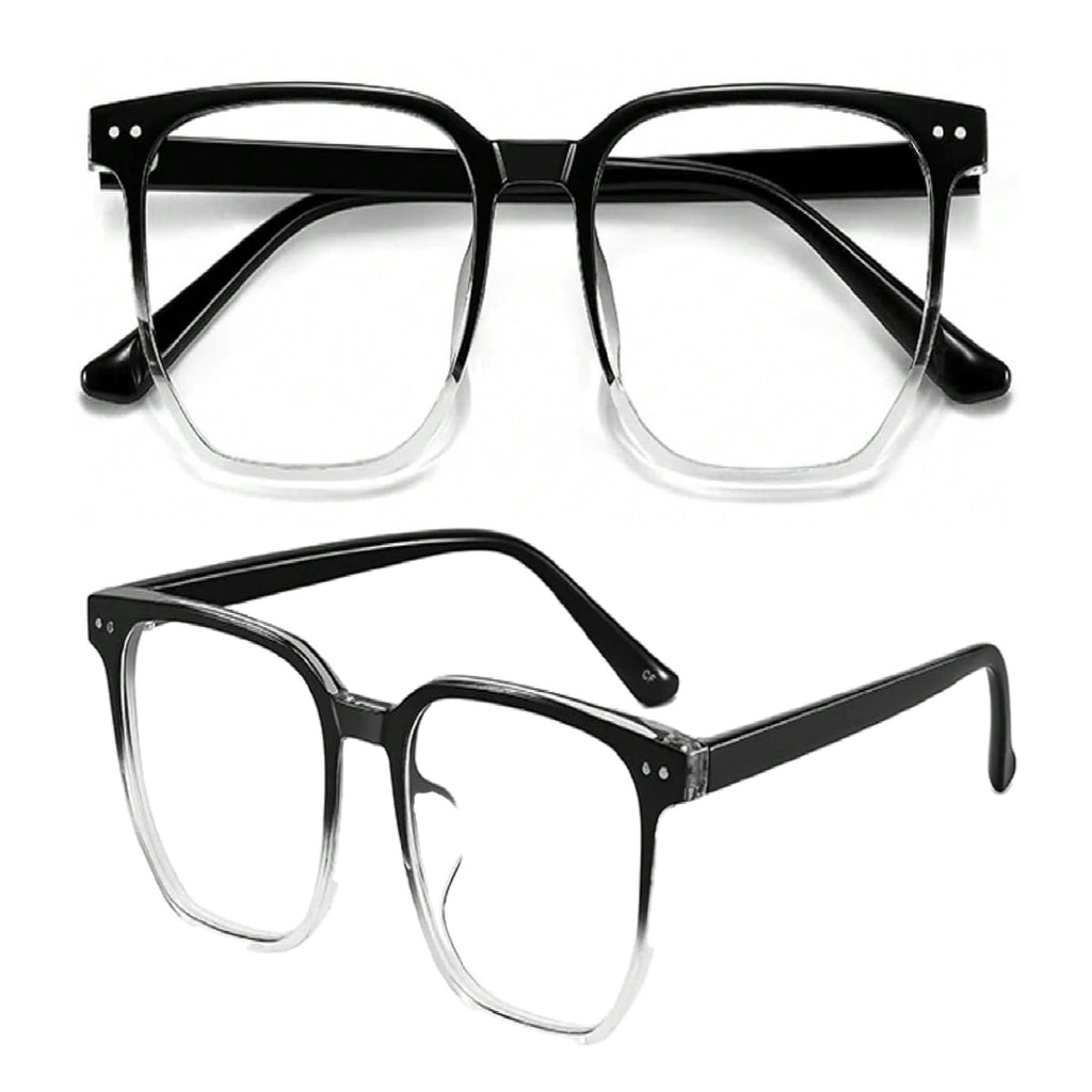1 Pair Women’s Retro Black Small Square Plain Glasses – Face-Flattering Style for Round Faces, Timeless Chic Eyewear Design