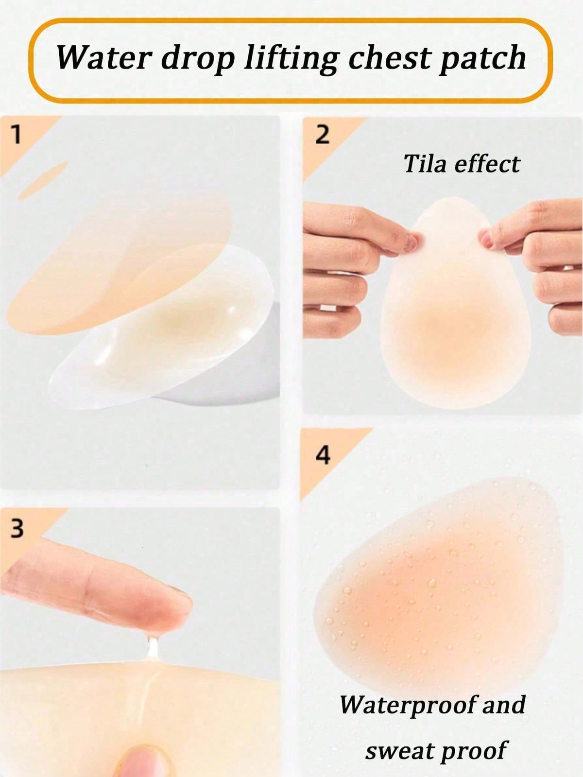 1 Pair Invisible Self-Adhesive Nipple Pasties, Washable Anti-Rub Coverage Pads, Soft Discreet Accessory for Halter Tops, Swimming, Spa & Daily Outfits