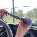 1 PC Car Interior Detailing Brush – Black Soft Bristle Dusting Tool for Auto Dash, Seats & Interior Crevice Cleaning