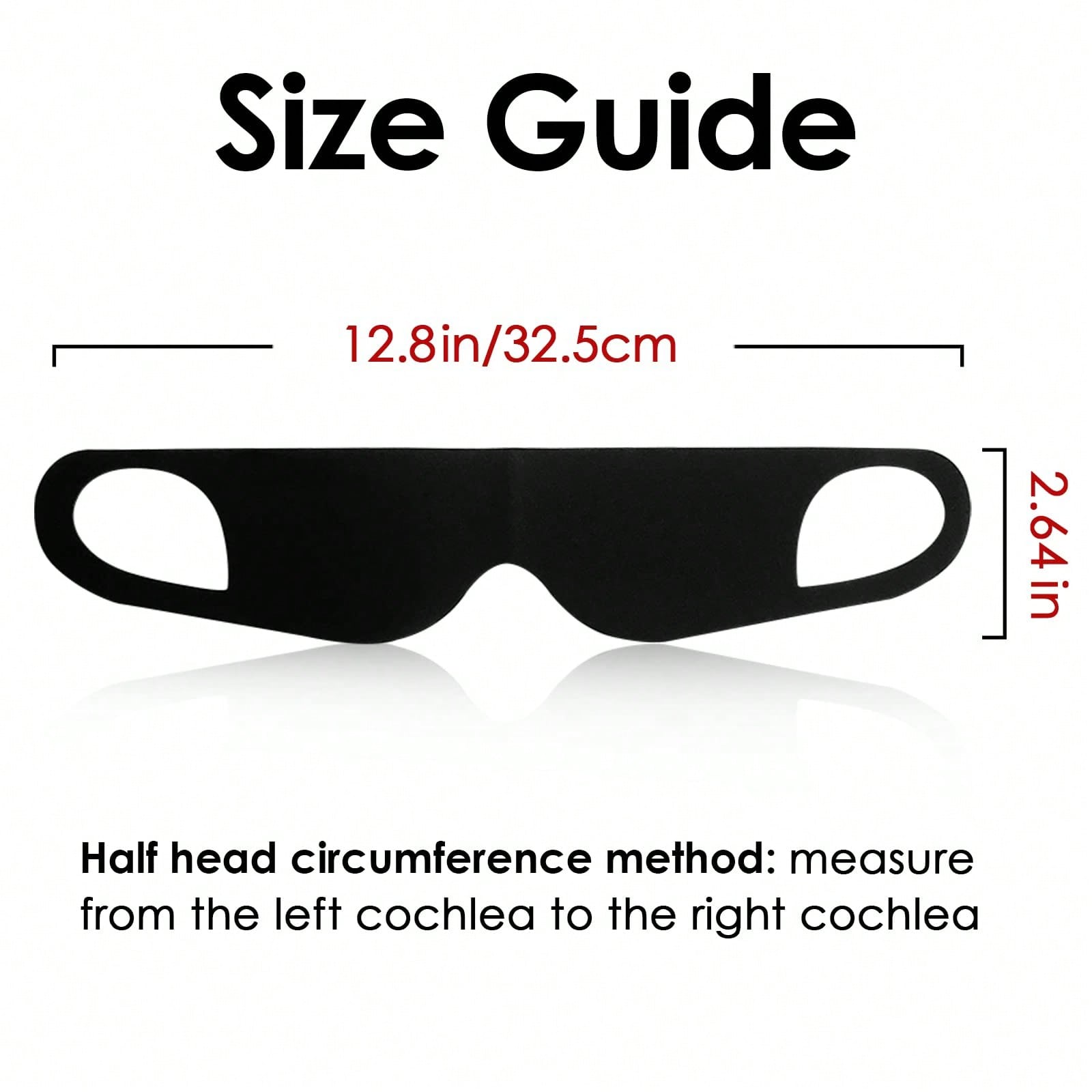 Lightweight Breathable 3D Contoured Eye Mask, Ergonomic Sleep Blindfold Effectively Blocks Light & Relieves Eye Pressure, Portable Sleep Helper for Travel, Home, Hotel & Yoga