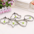 Heavy Duty Stainless Steel Omelette Ring Mold, Practical Egg Cooking Tool, Ideal for Making Fried Eggs and Poached Eggs