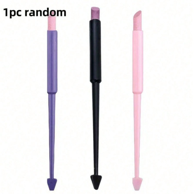 Multi-size Double-End Cuticle Remover Stick Random Color, Premium Nail Tool for Dead Skin Removal and Nail Shaping, Perfect for Acrylic Gel Nails, Household & Beauty Salon Maintenance