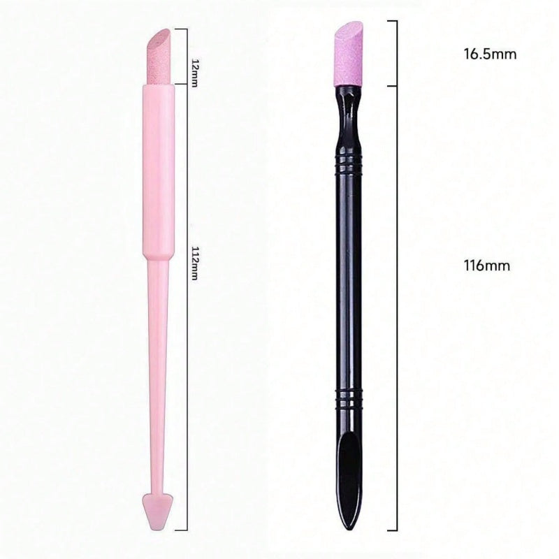 Multi-size Double-End Cuticle Remover Stick Random Color, Premium Nail Tool for Dead Skin Removal and Nail Shaping, Perfect for Acrylic Gel Nails, Household & Beauty Salon Maintenance