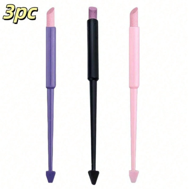 Multi-size Double-End Cuticle Remover Stick Random Color, Premium Nail Tool for Dead Skin Removal and Nail Shaping, Perfect for Acrylic Gel Nails, Household & Beauty Salon Maintenance