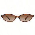 Women Classic Contrast Retro Oval Small Frame Eyewear, New Fashion Practical Eye Protection Glasses, Trendy Accessories for Street Photography, Beach Vacation and Daily Matching