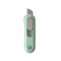 1pc e Mini Art Knife With SK5 Blade: Offers Precision Cutting For Crafting, Scrapbooking, DIY Projects, And Delicate Paper Cutting, Features Automatic Rebound For Safety And Front-End Self-Locking For Stability, Compact And Lightweight For Easy Ca
