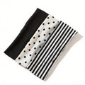 3pcs Stylish Polka Dot Hair Bands, Breathable Sweatproof Head Wraps for Sports Fitness Casual Daily & Seasonal Matching