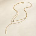 2-Piece Dainty Pendant Necklace Set for Women, Classic European American Trendy Layered Necklaces, Elegant Stackable Pendant Jewelry for Daily Casual & Formal Occasions