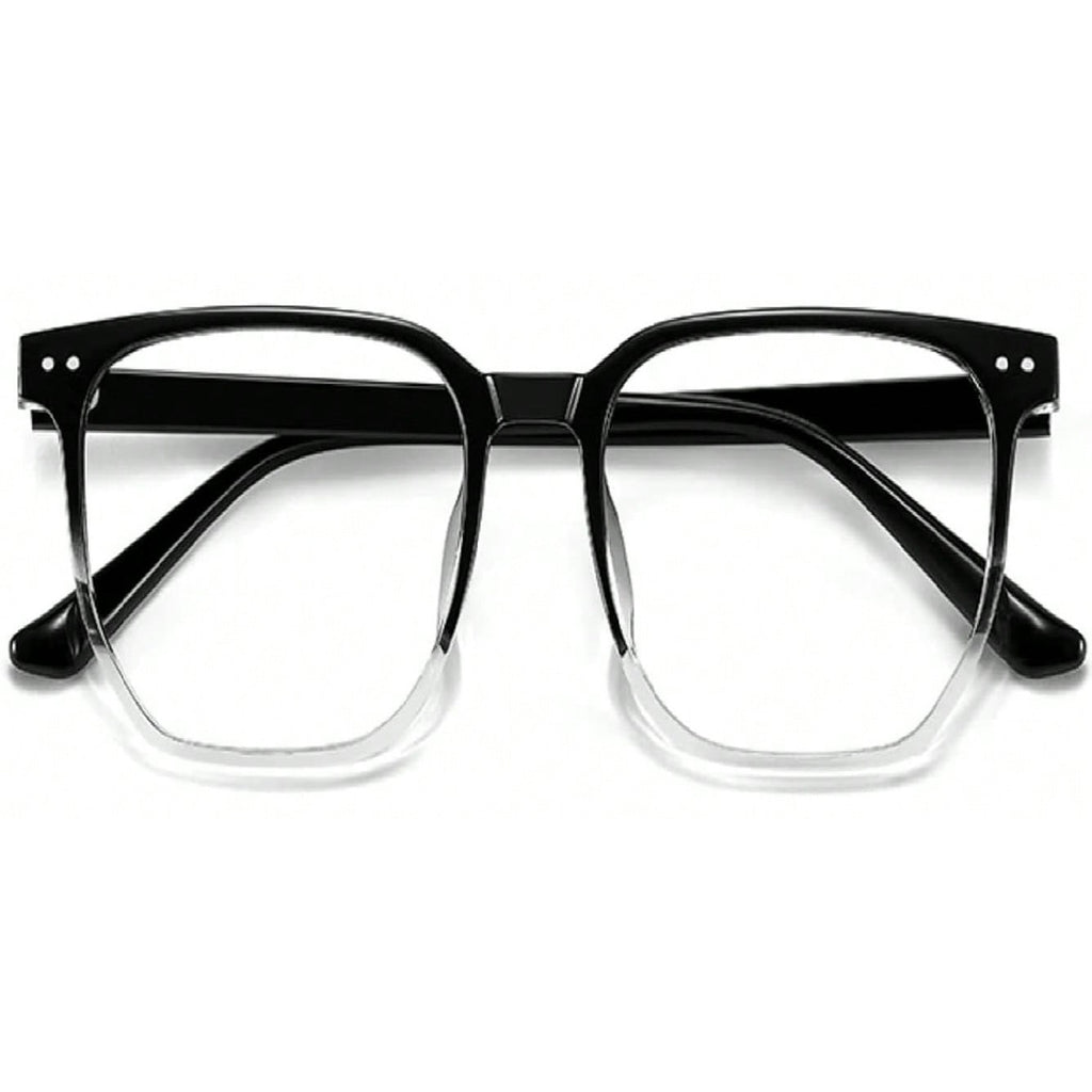 1 Pair Women’s Retro Black Small Square Plain Glasses – Face-Flattering Style for Round Faces, Timeless Chic Eyewear Design