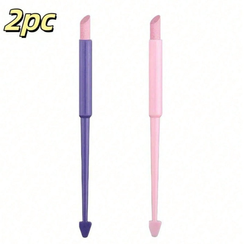 Multi-size Double-End Cuticle Remover Stick Random Color, Premium Nail Tool for Dead Skin Removal and Nail Shaping, Perfect for Acrylic Gel Nails, Household & Beauty Salon Maintenance